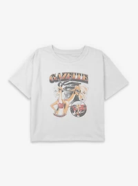 Disney Zootopia Gazellegant Youth Girls Boxy Crop T-Shirt