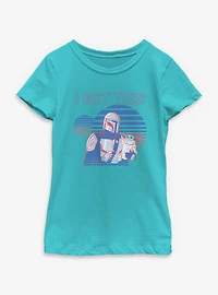 Star Wars The Mandalorian Got Stripes Youth Girls T-Shirt