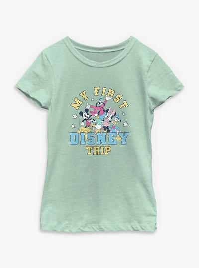 Disney Mickey Mouse & Friends My First Trip Joy Youth Girls T-Shirt