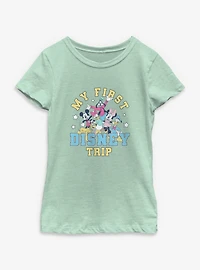 Disney Mickey Mouse & Friends My First Trip Joy Youth Girls T-Shirt