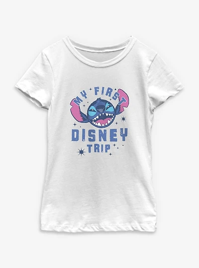 Disney Lilo & Stitch My First Trip Youth Girls T-Shirt