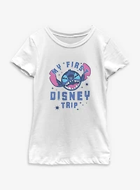 Disney Lilo & Stitch My First Trip Youth Girls T-Shirt