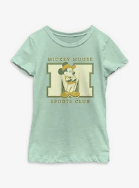 Disney Mickey Mouse Sports Club Youth Girls T-Shirt