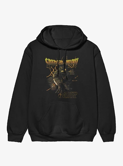 Marvel Spider-Man Noir Senses Portrait Hoodie