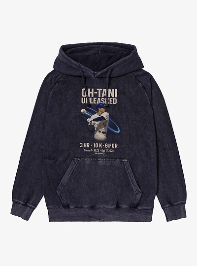 MLB Shohei Ohtani Unleashed Mineral Wash Hoodie
