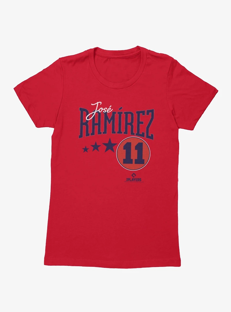 MLB Jose Ramirez Circle 11 Womens T-Shirt