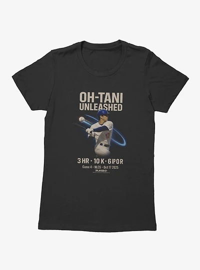 MLB Shohei Ohtani Unleashed Womens T-Shirt