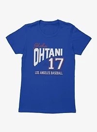 MLB Shohei Ohtani 17 LA BaseballWomens T-Shirt