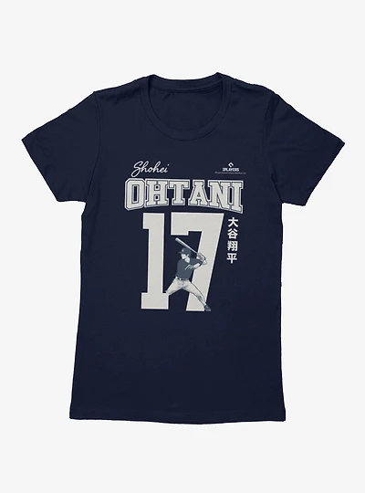 MLB Shohei Ohtani With Kanji Womens T-Shirt