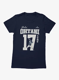 MLB Shohei Ohtani With Kanji Womens T-Shirt