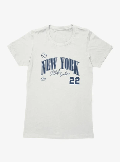 MLB Juan Soto New York Bambino 22 Womens T-Shirt