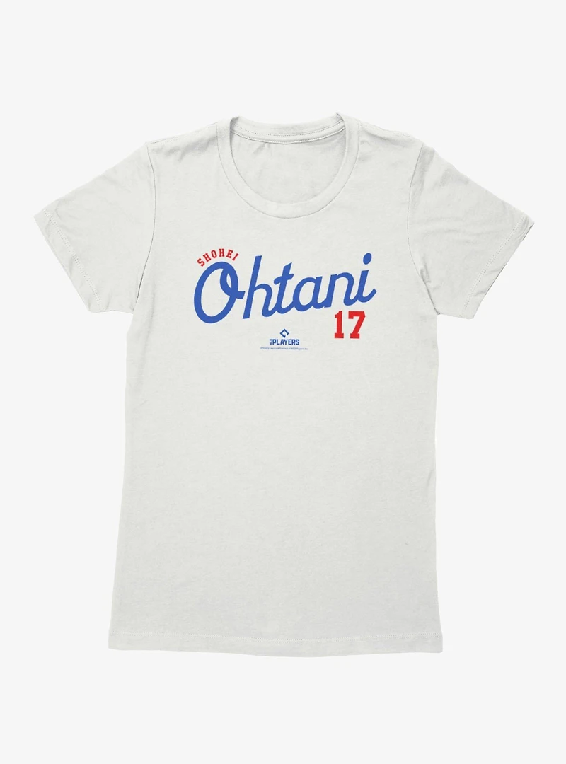 MLB Shohei Ohtani Big Letter Womens T-Shirt
