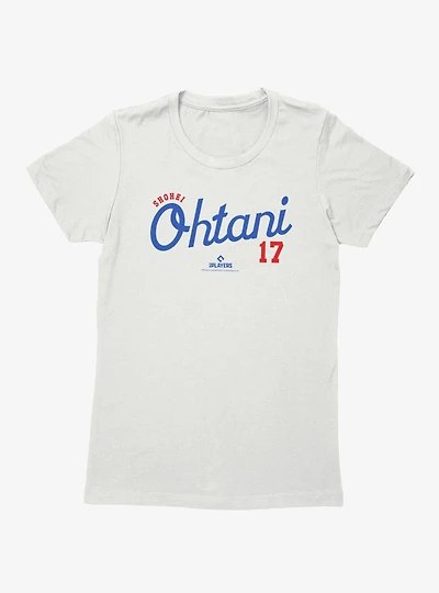 MLB Shohei Ohtani Big Letter Womens T-Shirt