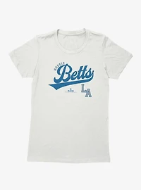 MLB Mookie Betts Swoosh Womens T-Shirt