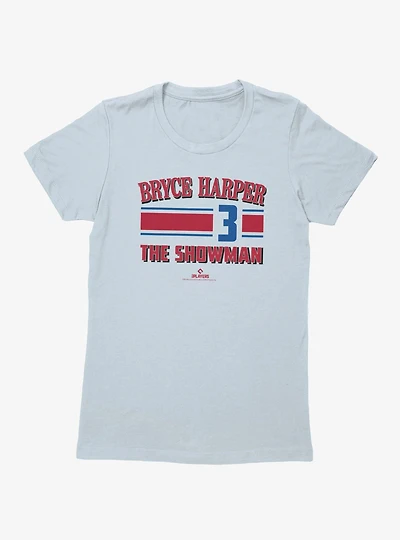 MLB Bryce Harper The Showman Womens T-Shirt