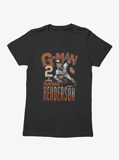 MLB Gunnar Henderson G-Man Dashing Womens T-Shirt