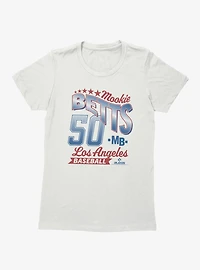 MLB Mookie Betts 50 LA Baseball Womens T-Shirt