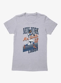 MLB Francisco Lindor Mr Smiles Womens T-Shirt