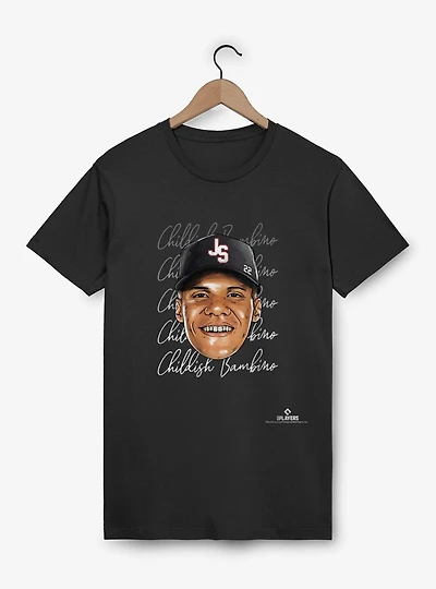 MLB Juan Soto Childish Bambino Signature Face T-Shirt