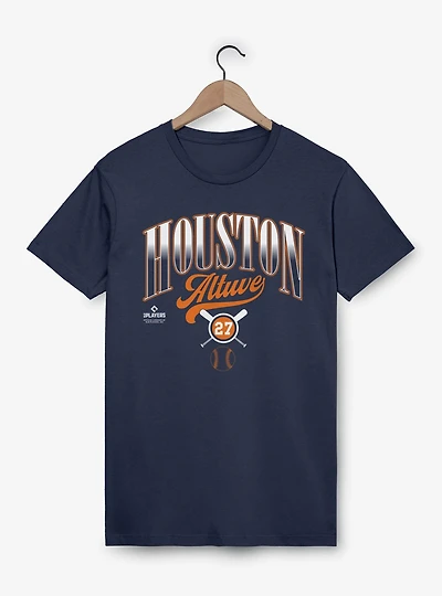 MLB Jose Altuve Houston Bats Crossed T-Shirt