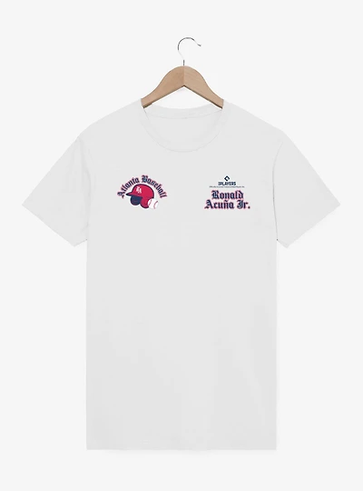 MLB Ronald Acu?a Jr. Atlanta Helmet T-Shirt