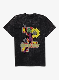 Teen Titans Beast Boy Mineral Wash T-Shirt