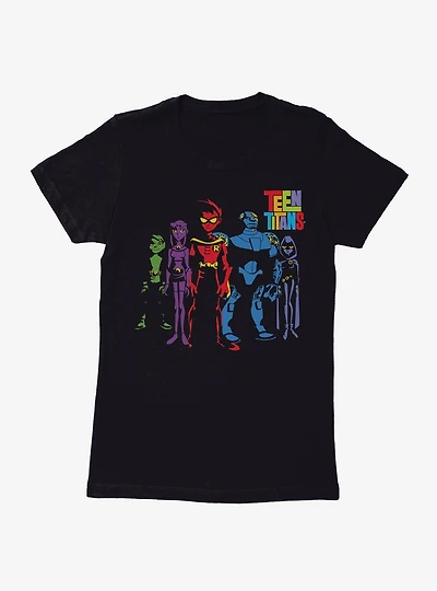 Teen Titans Team Shadow Group Women's T-Shirt