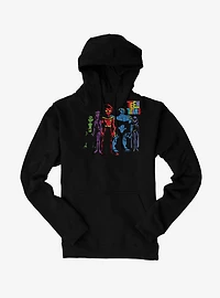 Teen Titans Team Shadow Group Hoodie