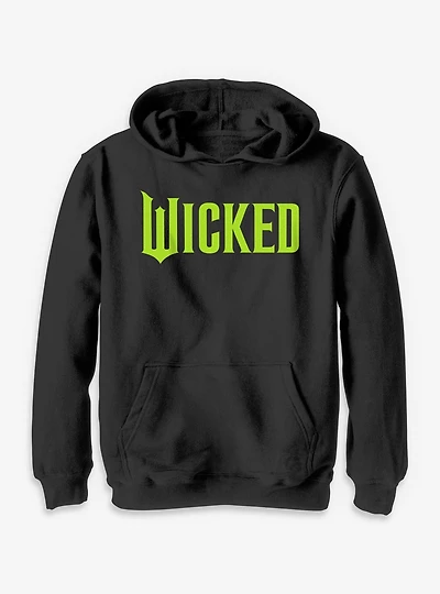 Wicked Green Logo Youth Hoodie