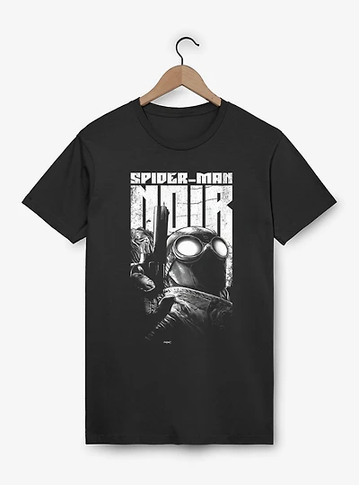 Marvel Spider-Man Noir Portrait T-Shirt