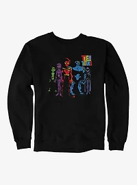 Teen Titans Team Shadow Group Sweatshirt