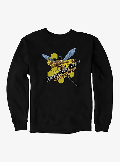 Teen Titans Bumblebee You've Been Stung! Sweatshirt