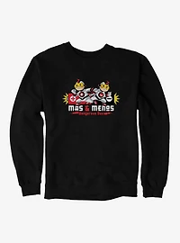 Teen Titans Mas & Menos Dangerous Duo Sweatshirt