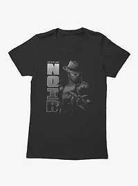 Marvel Spider-Man Noir Dramatic Collage Womens T-Shirt