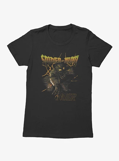 Marvel Spider-Man Noir Senses Portrait Womens T-Shirt