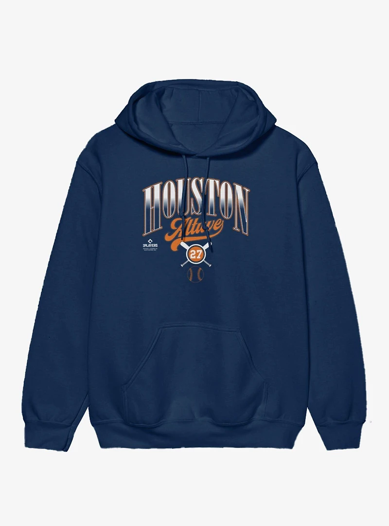 MLB Jose Altuve Houston Bats Crossed Hoodie
