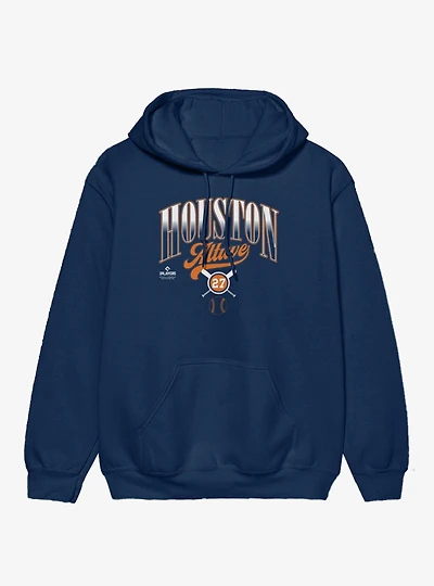 MLB Jose Altuve Houston Bats Crossed Hoodie