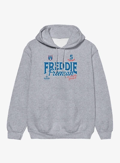 MLB Freddie Freeman Baseball Badges Hoodie