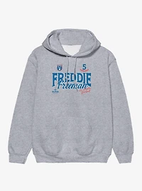 MLB Freddie Freeman Baseball Badges Hoodie