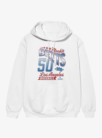 MLB Mookie Betts 50 LA Baseball Hoodie
