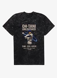 MLB Shohei Ohtani Unleashed Mineral Wash T-Shirt
