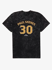 MLB Paul Skenes Number 30 Mineral Wash T-Shirt