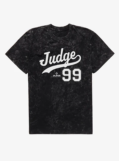MLB Aaron Judge Swoosh 99 Mineral Wash T-Shirt