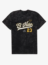MLB Fernando Tatis Jr. El Nino Rising Swoosh Mineral Wash T-Shirt