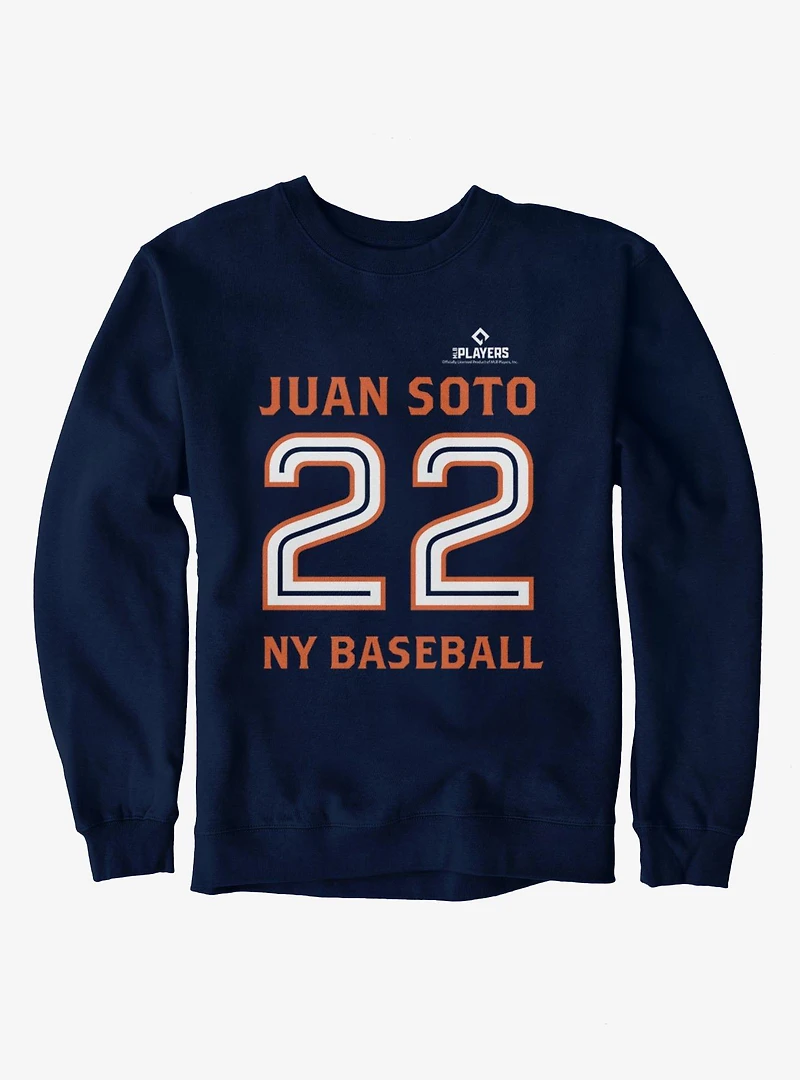 MLB Juan Soto 22 NY Baseball Sweatshirt