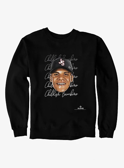 MLB Juan Soto Childish Bambino Signature Face Sweatshirt
