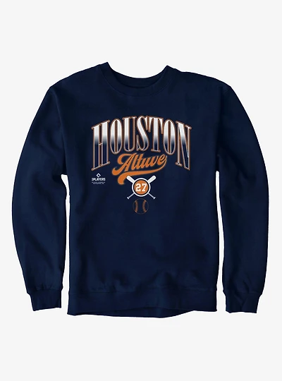 MLB Jose Altuve Houston Bats Crossed Sweatshirt