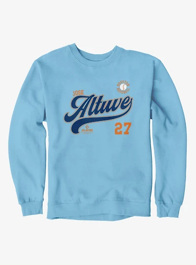 MLB Jose Altuve 27 Huston Baseball Sweatshirt