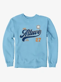 MLB Jose Altuve 27 Huston Baseball Sweatshirt