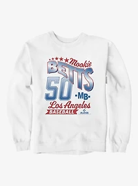 MLB Mookie Betts 50 LA Baseball Sweatshirt